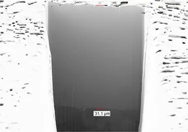 31 µm Zn-PVD coating on flat steel